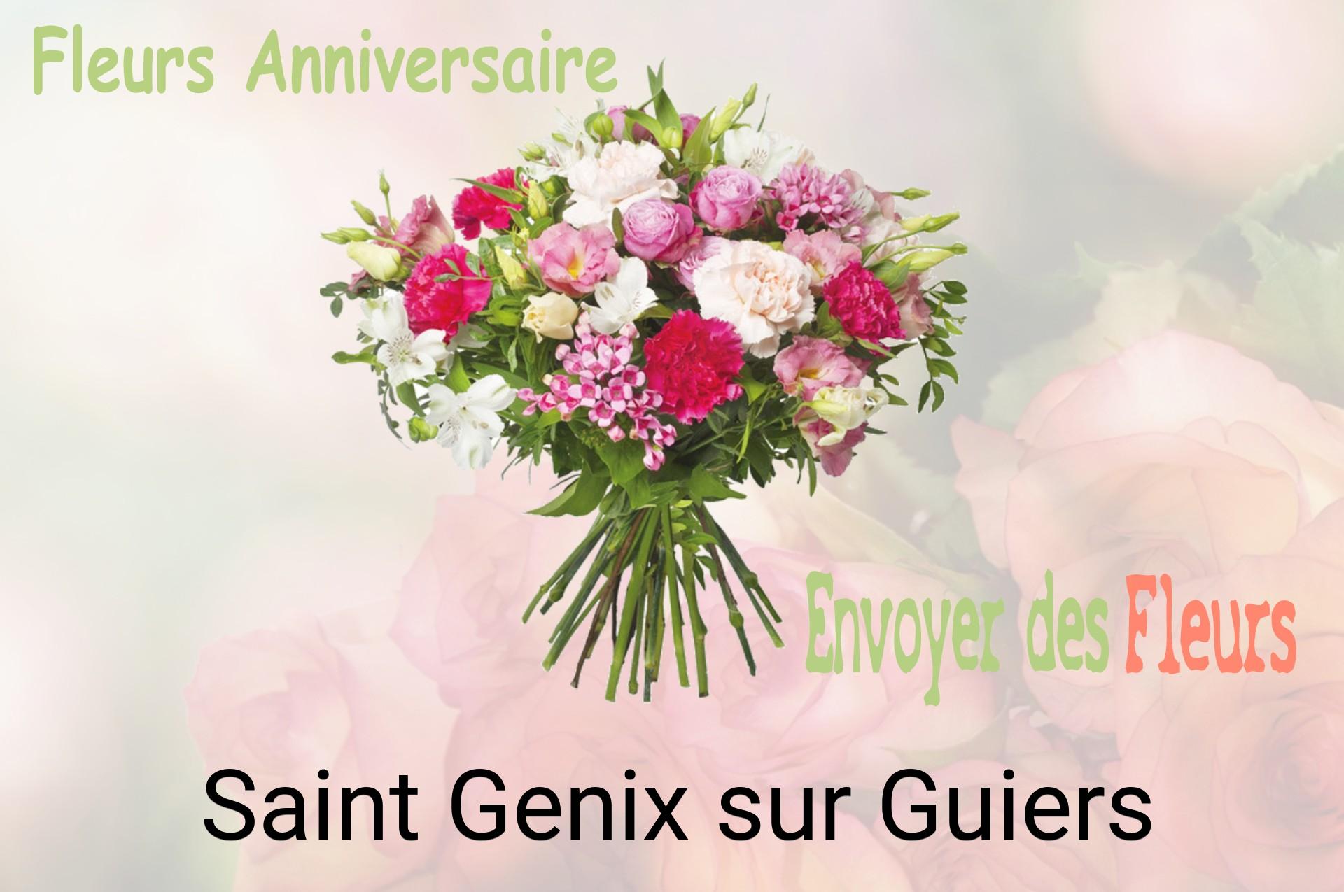 Bouquet de fleurs d’anniversaire livré à Saint-Genix-sur-Guiers
