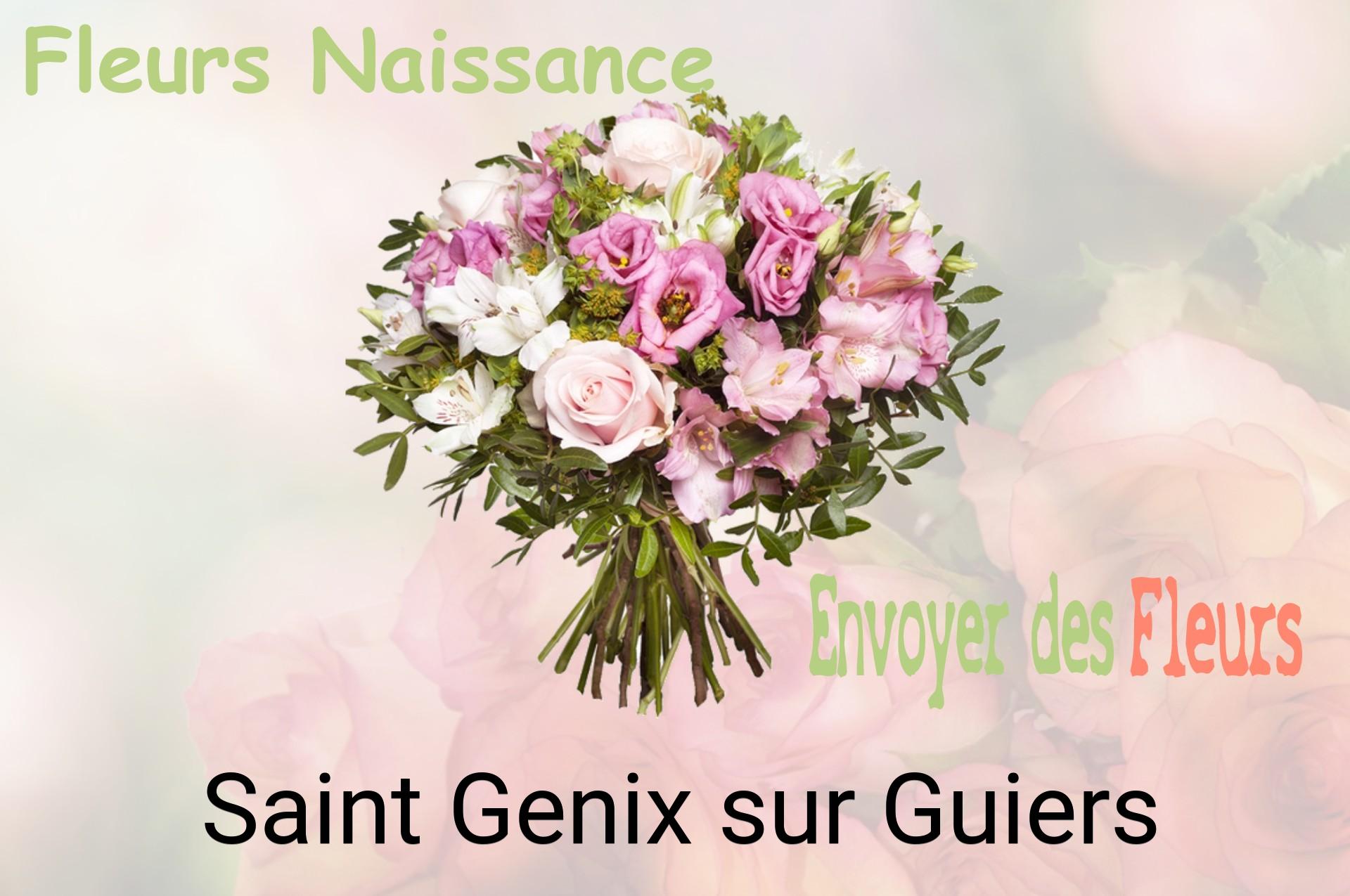 Bouquet de fleurs de naissance livré à Saint-Genix-sur-Guiers